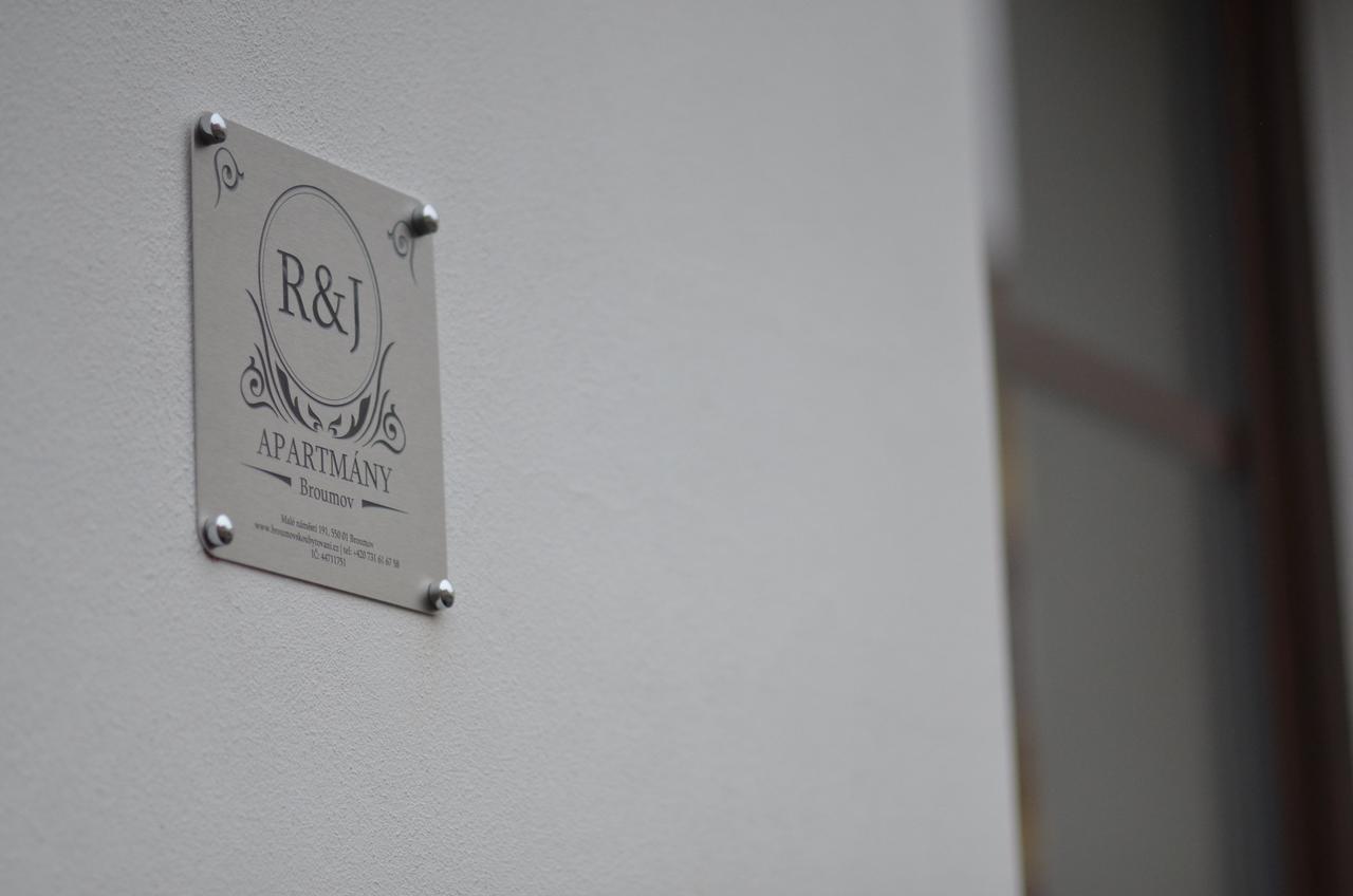R&J apartmány Broumov Kültér fotó